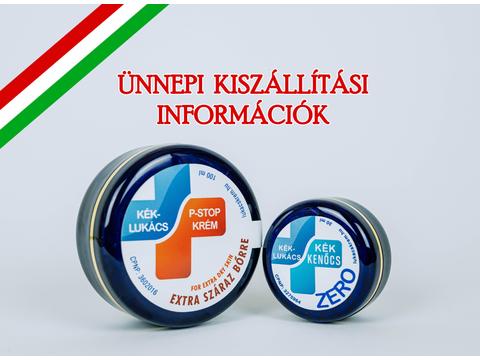 Ünnepi kiszállítási információk